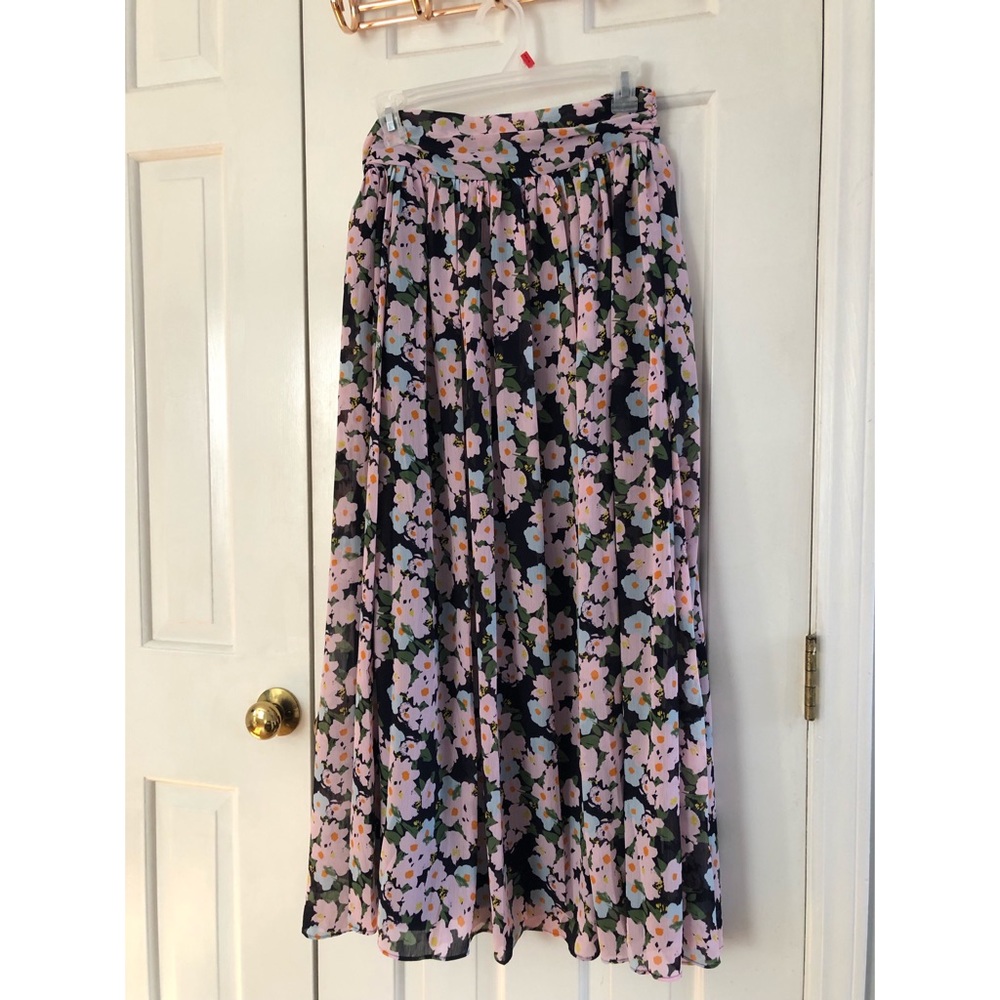J.Crew Floral Maxi Skirt